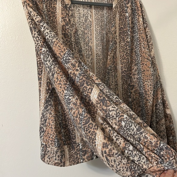 Open front waffle top, size M - Picture 2 of 4